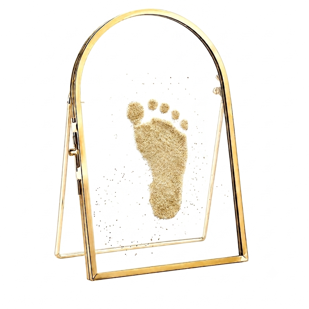 Quadro Ricordo con Impronta del Bambino